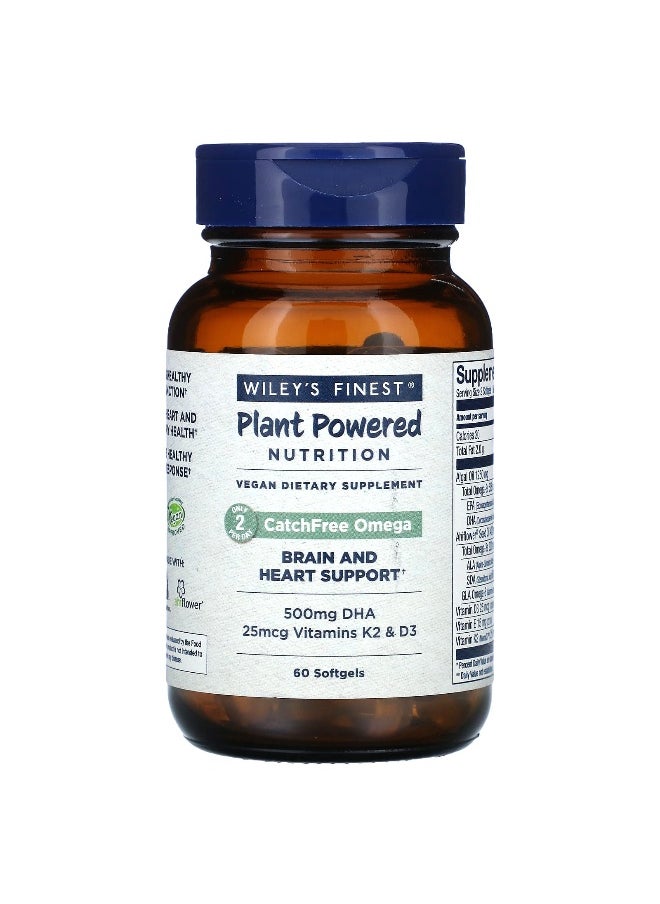 Wiley's Finest, CatchFree Omega, 60 Softgels