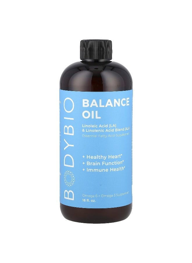 BodyBio, Balance Oil, Linoleic Acid (LA) & Linolenic Acid Blend (ALA), 16 fl oz (473 ml)