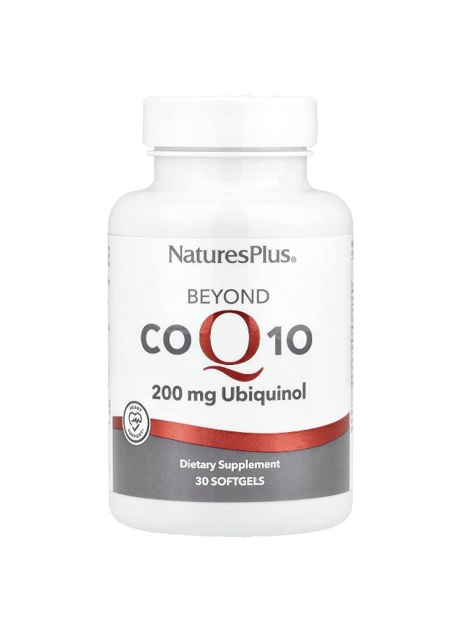 NaturesPlus, Beyond CoQ10, 200 mg, 30 Softgels