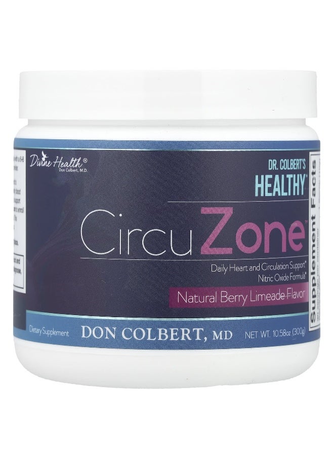 Divine Health, CircuZone™, Natural Berry Limeade, 10.58 oz (300 g)