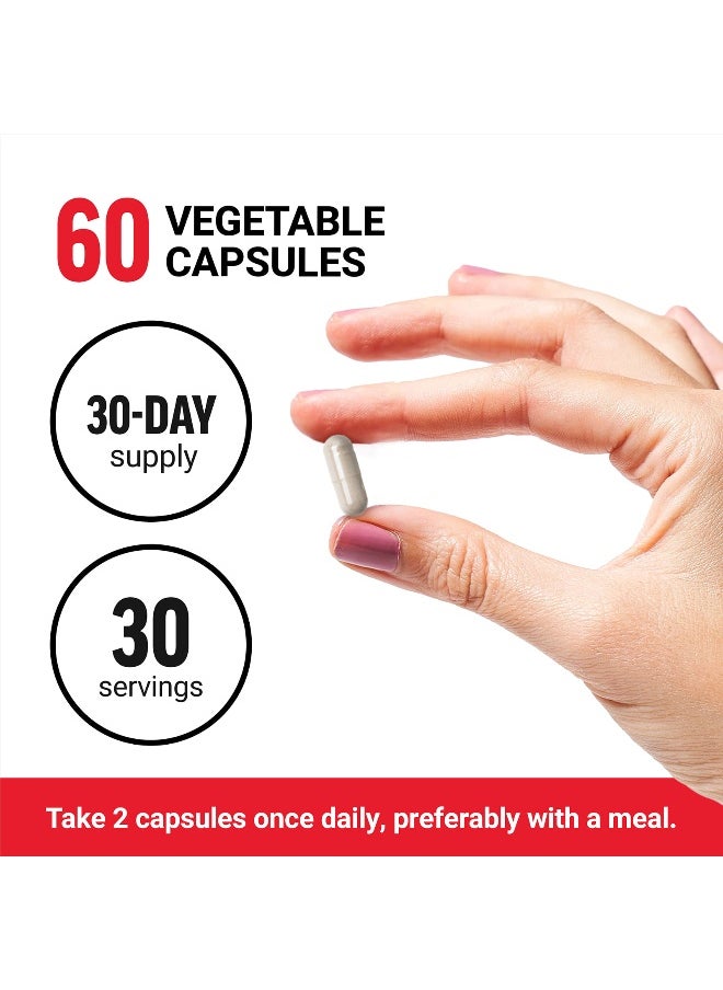 Force Factor, Ultra Berberine, Glucose & Metabolism Formula, 500 mg, 60 Vegetable Capsules (250 mg Per Capsule)