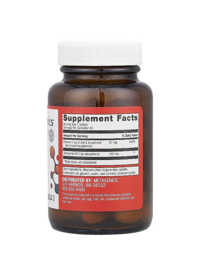 Metagenics, CoQ10 ST®, 60 Softgels