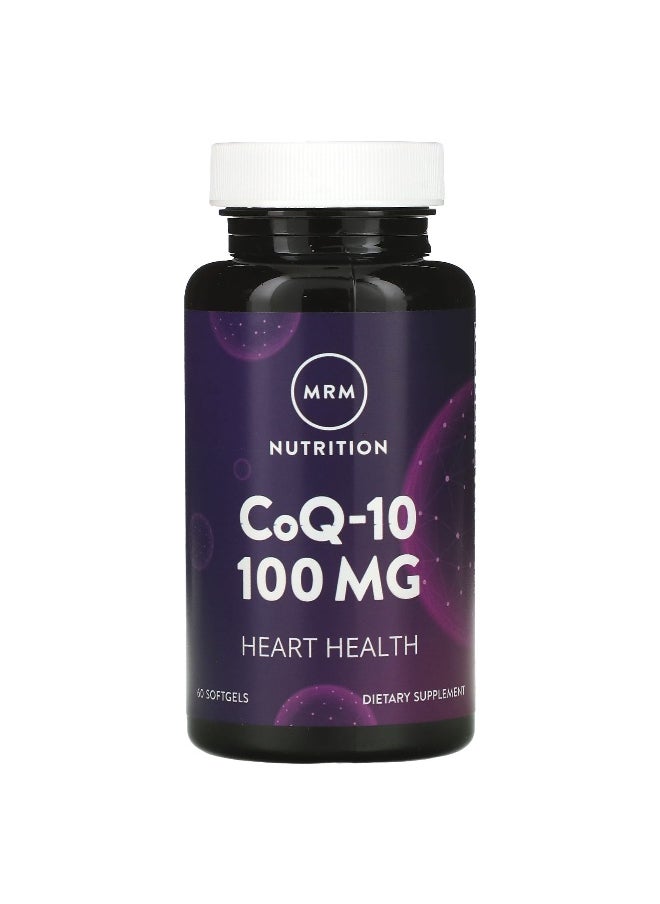MRM Nutrition, CoQ-10, 100 mg, 60 Softgels