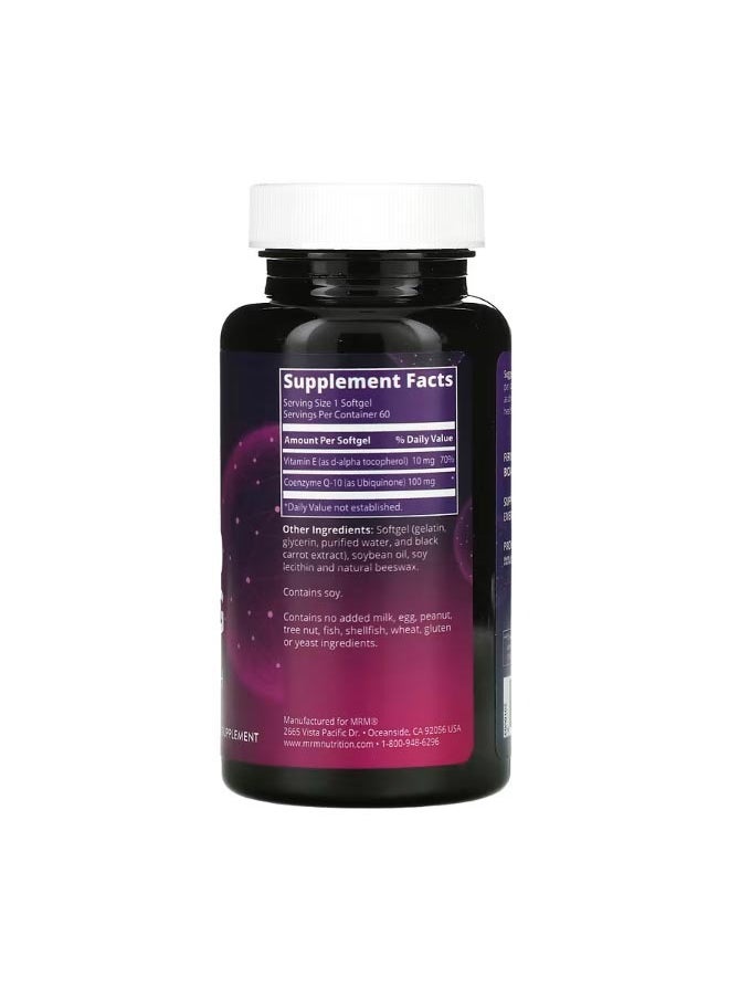 CoQ 10 100 mg 60 Softgels