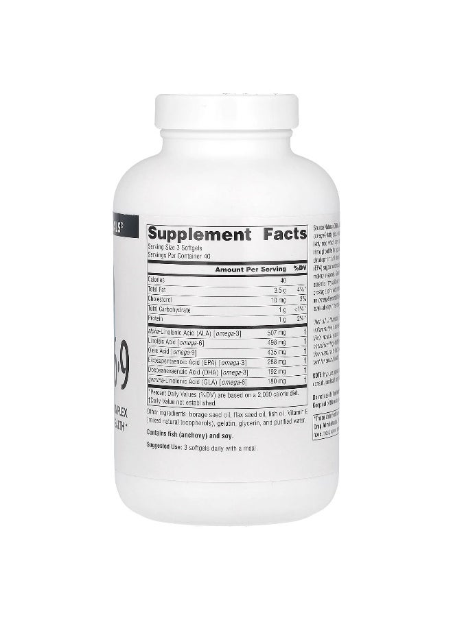 Source Naturals, Omega 3-6-9, 120 Softgels