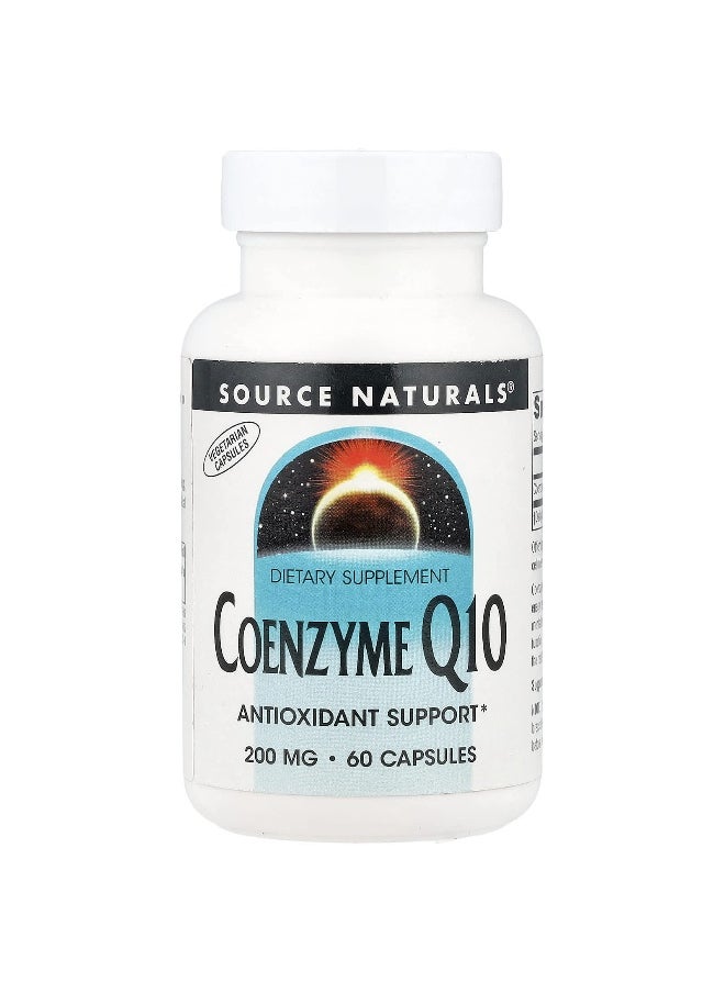 Source Naturals, Coenzyme Q10, 200 mg, 60 Capsules