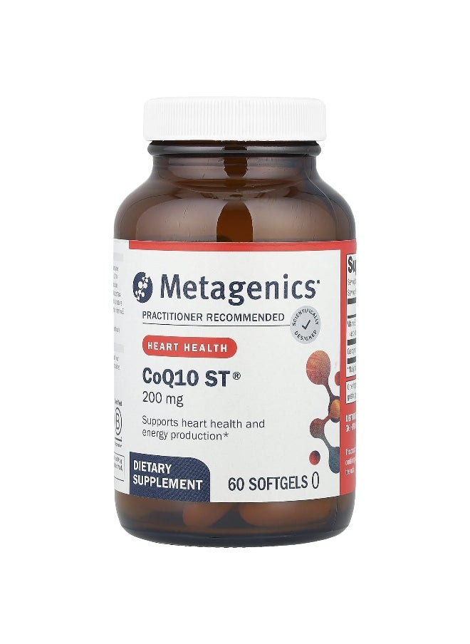 Metagenics, CoQ10 ST®, 200 mg, 60 Softgels