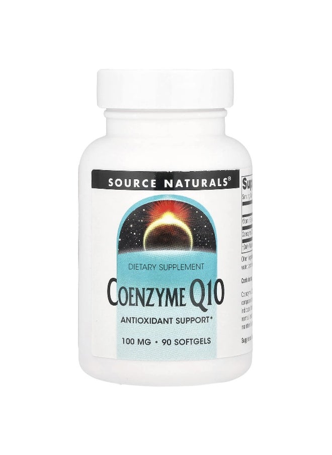 Source Naturals, Coenzyme Q10, 100 mg, 90 Softgels