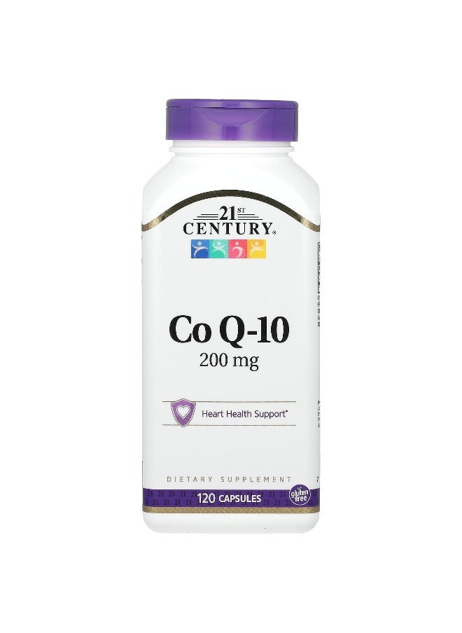 21st Century, CoQ10, 200 mg, 120 Capsules