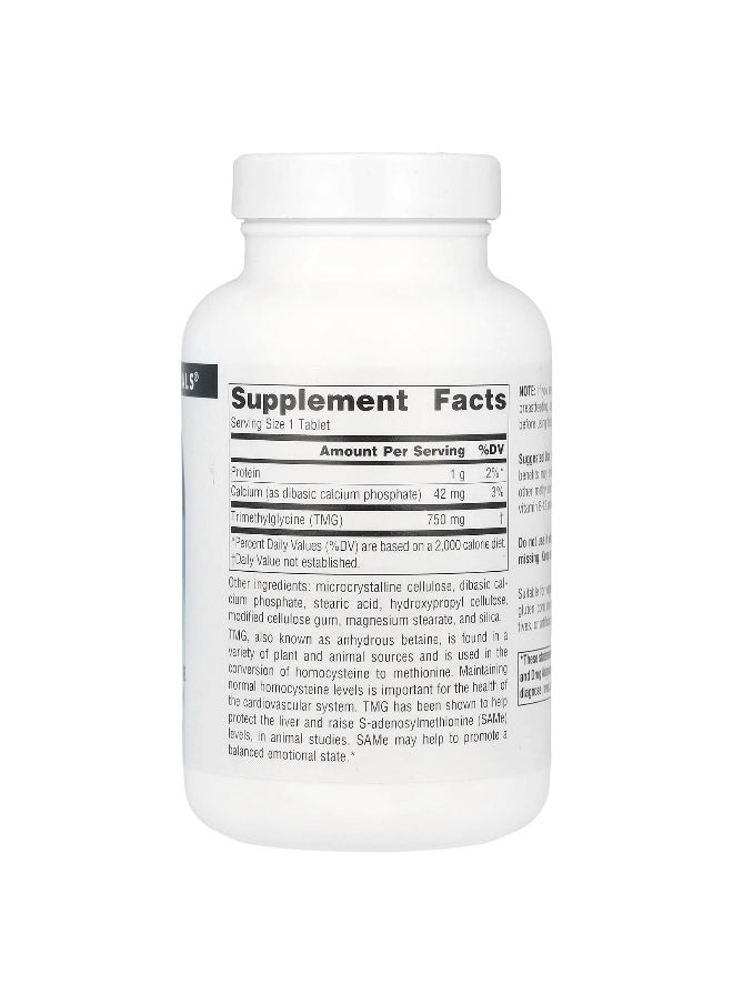 Source Naturals, TMG, 750 mg, 120 Tablets