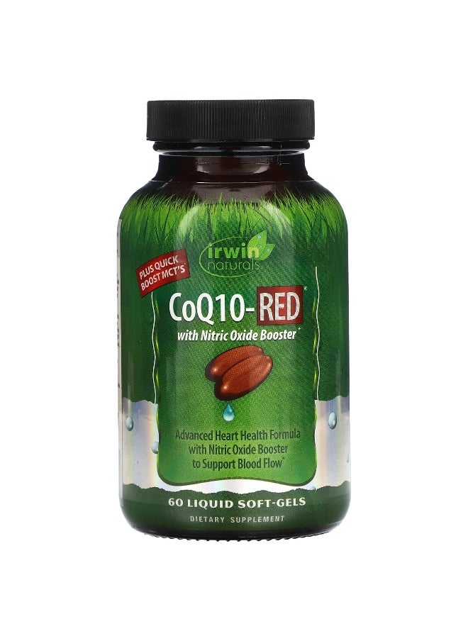 Irwin Naturals, CoQ10-Red, 60 Liquid Soft-Gels