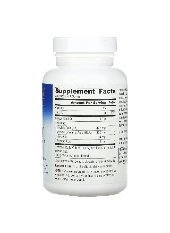 Planetary Herbals, Borage Super GLA 300, 1,300 mg, 60 Softgels