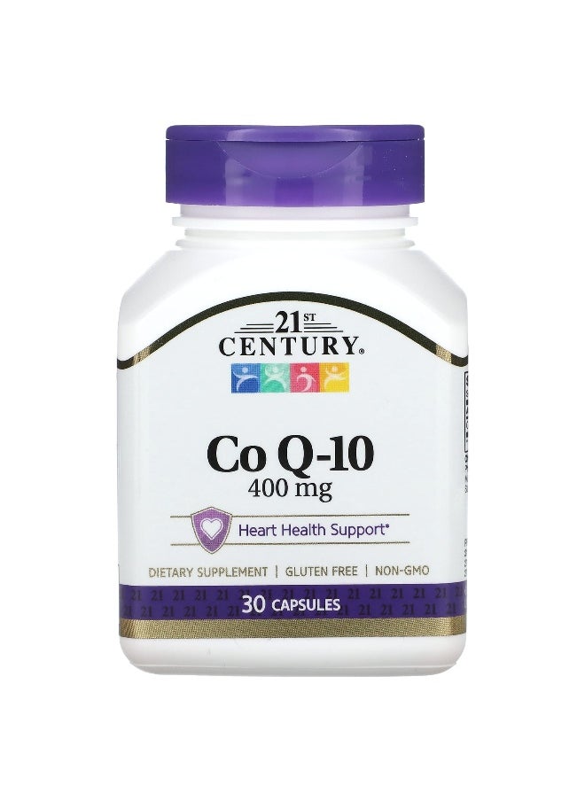 21st Century, Co Q-10, 400 mg, 30 Capsules