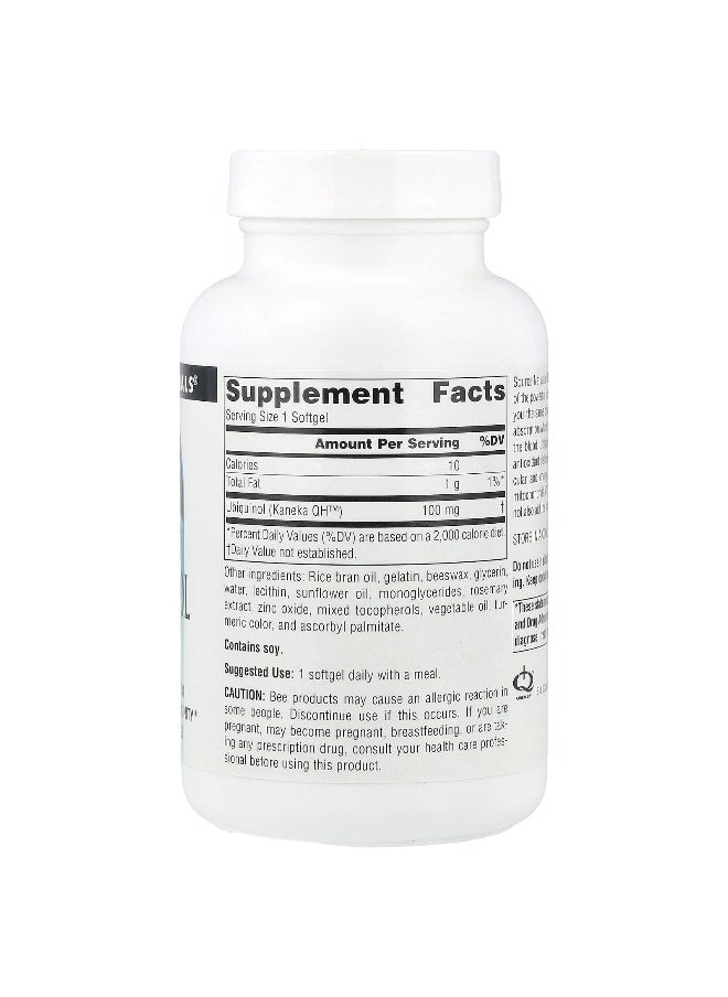 Source Naturals, Ubiquinol CoQH, 100 mg, 90 Softgels