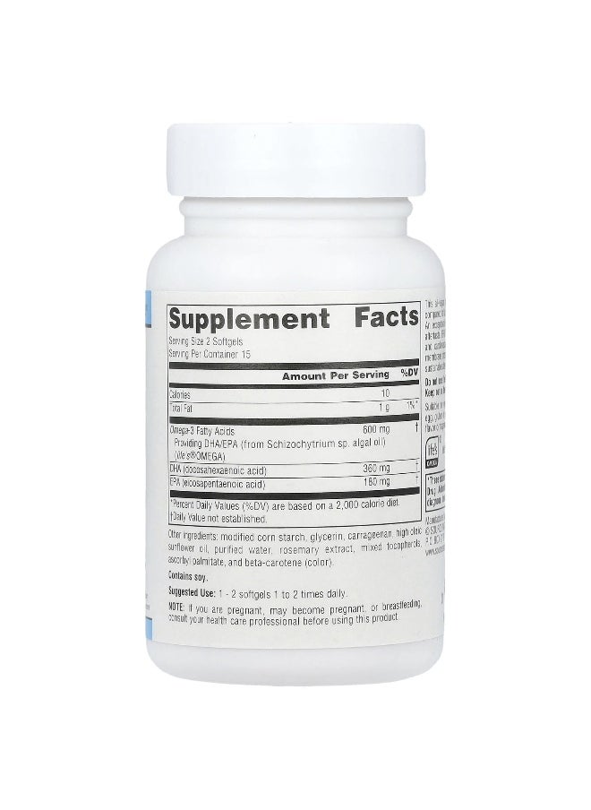 Source Naturals, Vegan Omega-3s, 30 Vegan Softgels