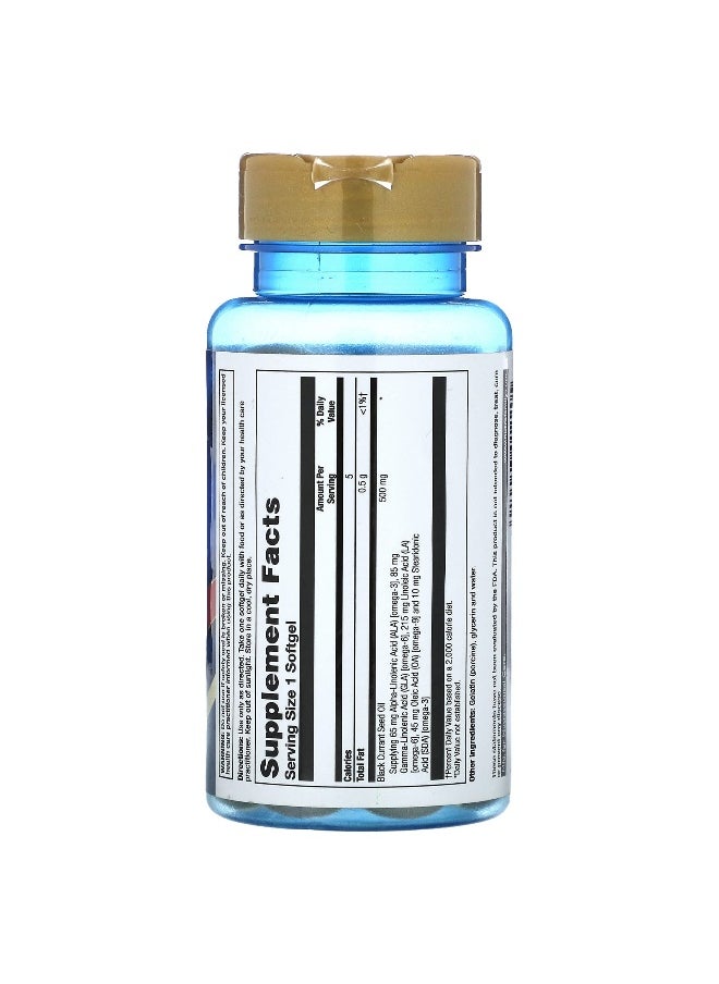 Nature's Life, Black Currant Oil, 500 mg, 90 Mini Softgels