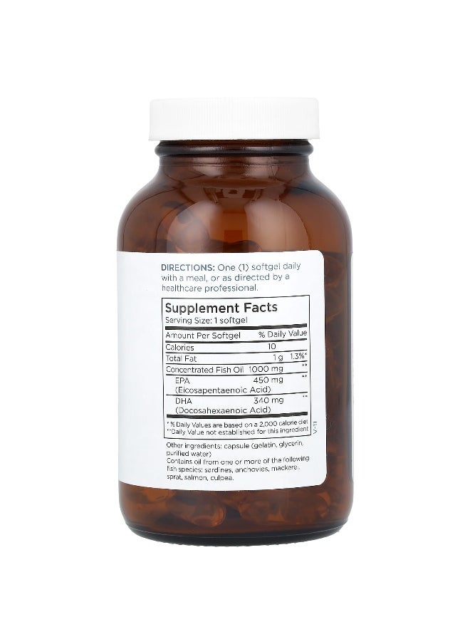 Metabolic Maintenance, Mega Omega, Extra Strength, 1,000 mg, 90 Softgels