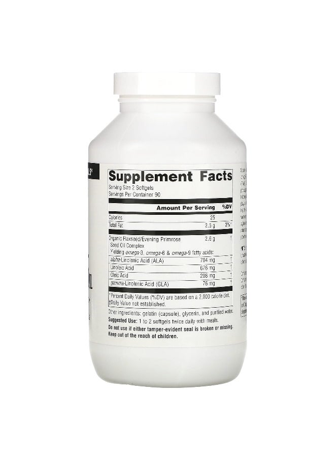Source Naturals, Flax Seed-Primrose Oil, 1,300 mg, 180 Softgels