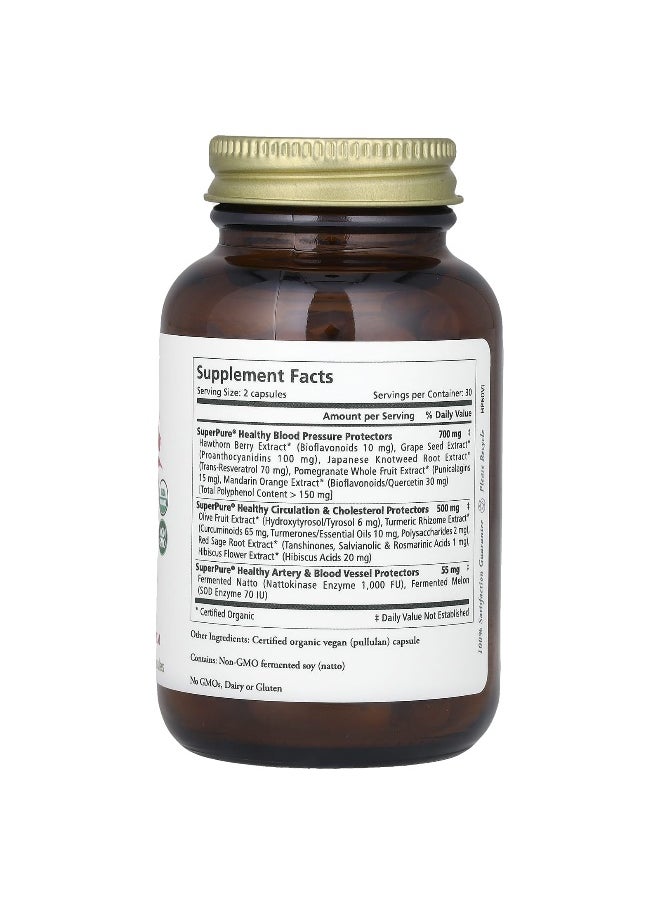 Pure Synergy, Heart Protector, 60 Capsules