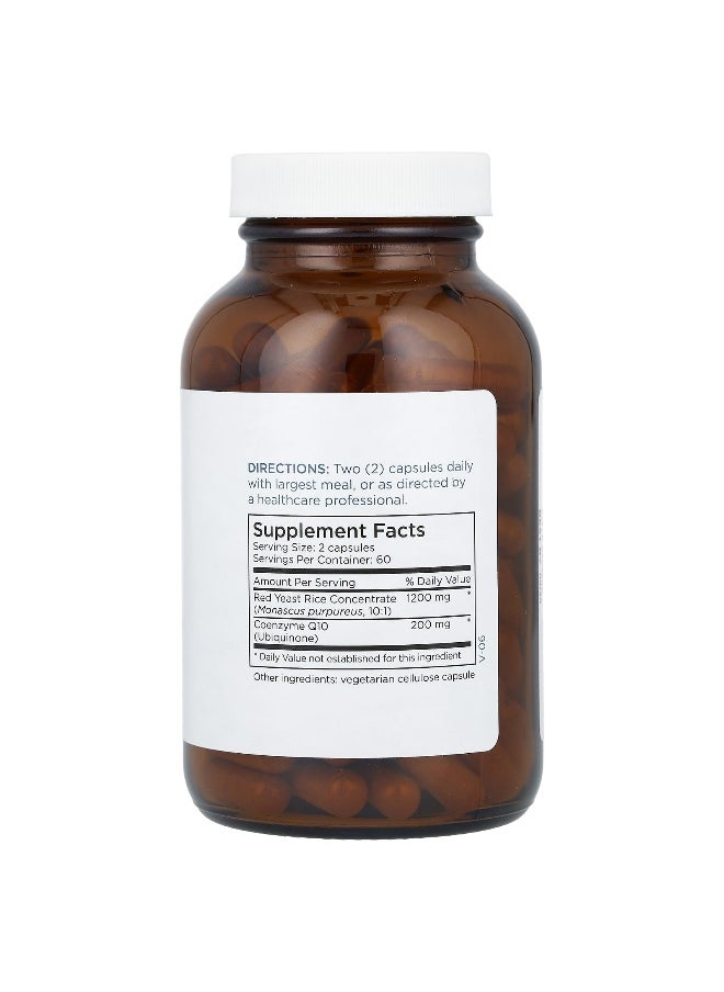 Metabolic Maintenance, Red Yeast Rice with CoQ10, 120 Capsules