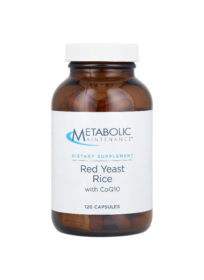Metabolic Maintenance, Red Yeast Rice with CoQ10, 120 Capsules