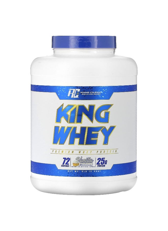 Ronnie Coleman, Signature Series, King Whey, Vanilla Frosting, 5 lb (2.3 kg)