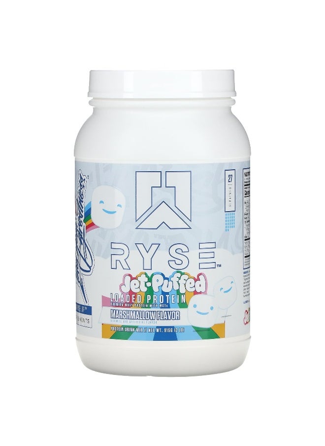 RYSE, Jet-Puffed, Loaded Protein, Marshmallow, 2 lb (915 g)