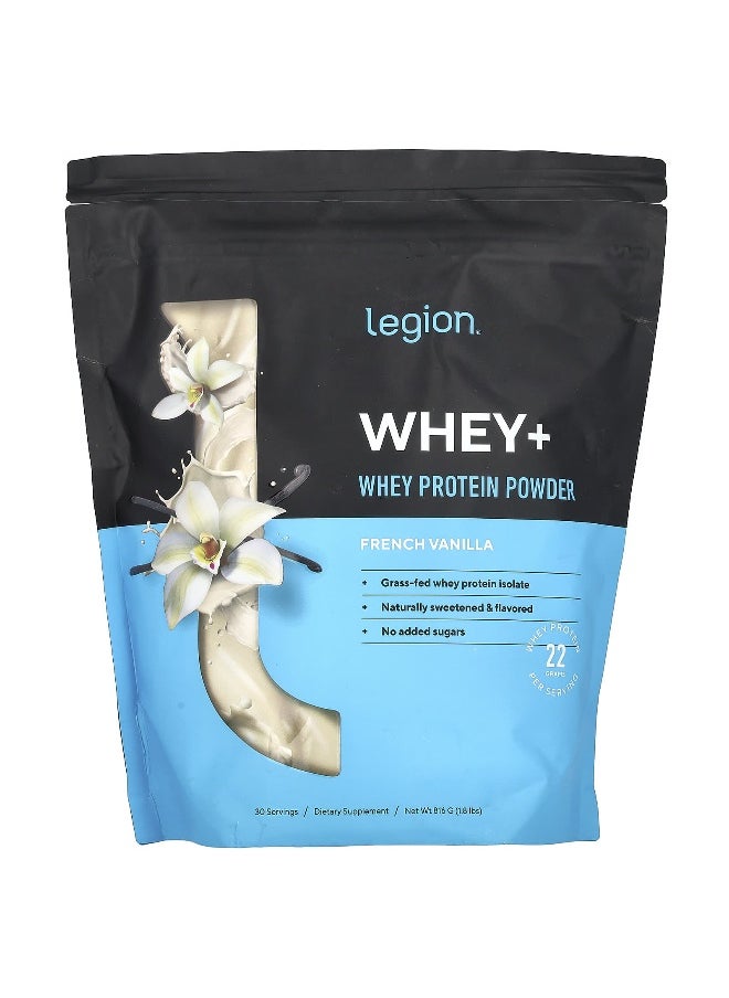 Legion Athletics, Whey+, Whey Protein Powder, French Vanilla, 1.8 lbs (816 g)