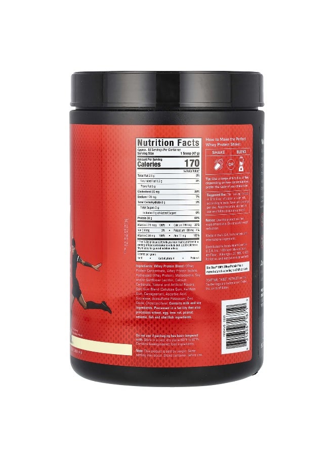 SIXSTAR, 100% Whey Protein Plus, Vanilla Cream, 1.81 lbs (821 g)