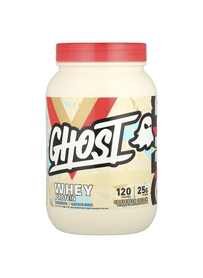 Ghost, Whey Protein, Coffee Ice Cream, 2 lb (924 g)