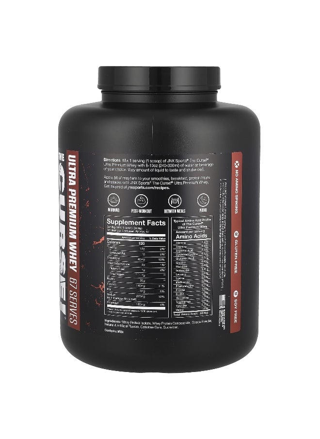 JNX Sports, The Curse!®, Ultra Premium Whey, Double Chocolate, 5 lb (2.27 kg)