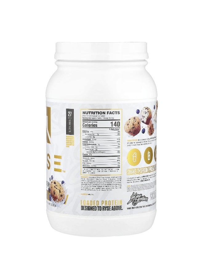 RYSE, Loaded Protein, Premium Whey Protein with MCTs, Blueberry Muffin , 2.1 lb (942 g)