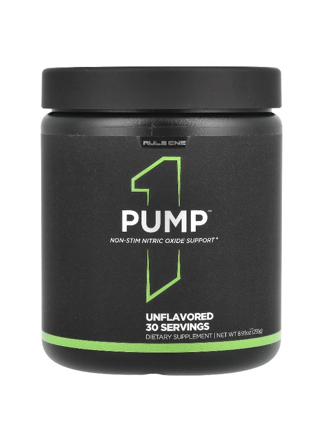 Rule One Proteins, Pump, Unflavored, 8.99 oz (255 g)