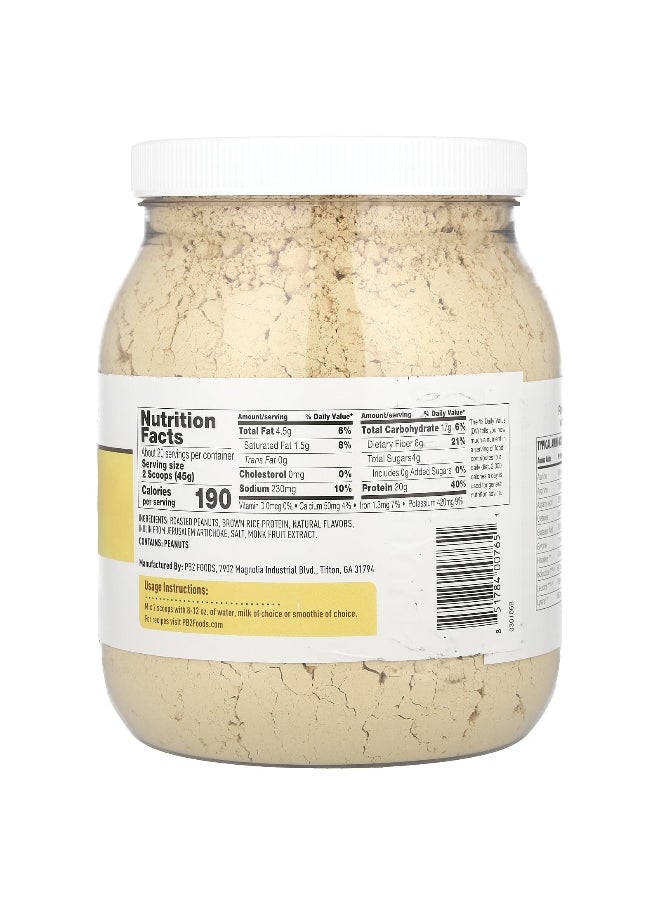 PB2 Foods, Performance, Peanut Protein with Madagascar Vanilla, 2 lb (907 g)