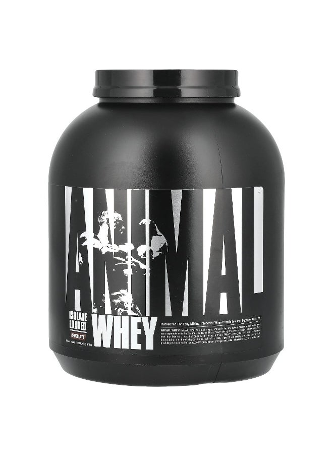 Animal, Isolate Loaded Whey Protein Powder, Chocolate , 4 lb (1.81 kg)