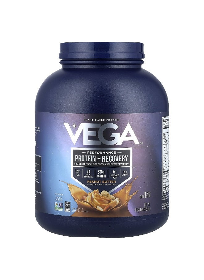 Vega, Sport, Plant-Based Premium Protein, Peanut Butter, 4 lb 4.1 oz (1.93 kg)