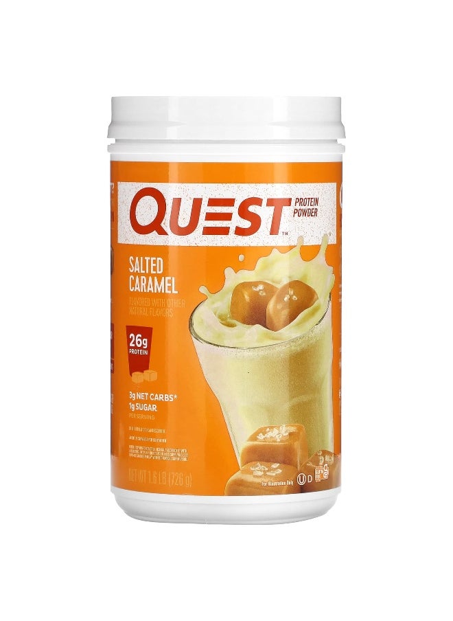 Quest Nutrition, Protein Powder, Salted Caramel, 1.6 lb (726 g)