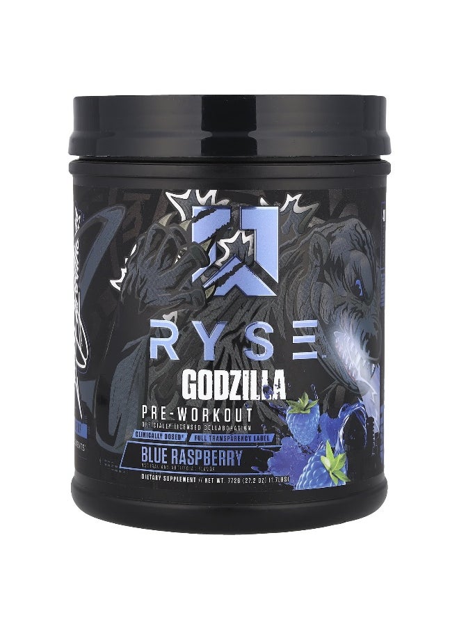 RYSE, Godzilla, Pre-Workout, Blue Raspberry, 1.7 lbs (772 g)