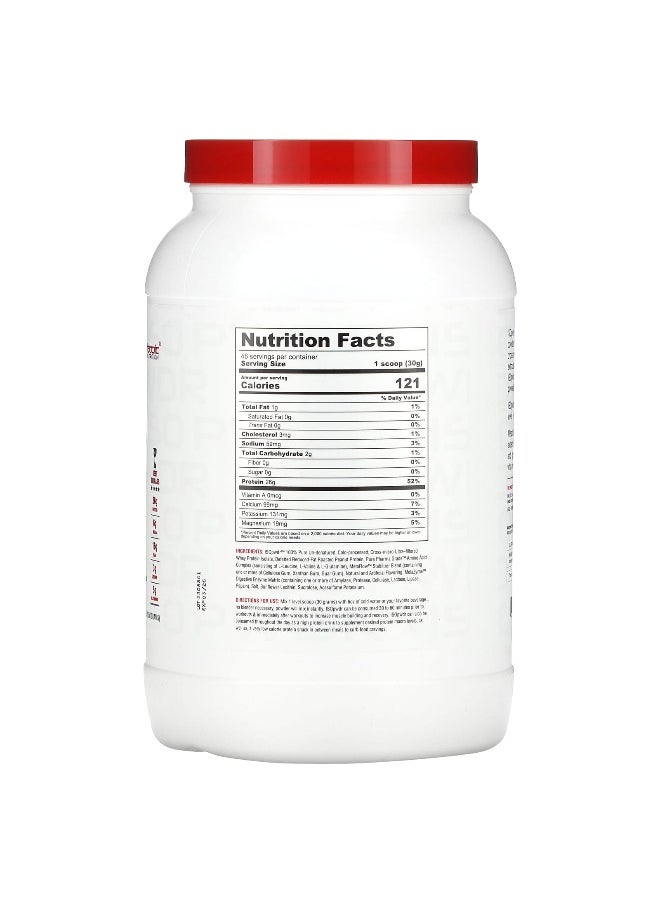 Metabolic Nutrition, ISOpwdr, Whey Protein Isolate, Peanut Butter Cookie, 3.04 lb (1,380 g)