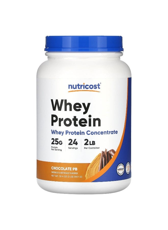 Nutricost, Whey Protein, Chocolate PB, 2 lb (907 g)