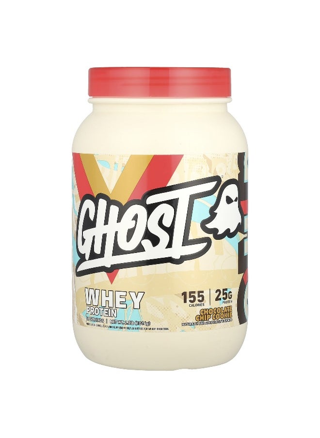 Ghost, Whey Protein, Chocolate Chip Cookie, 2.2 lb (1,014 g)