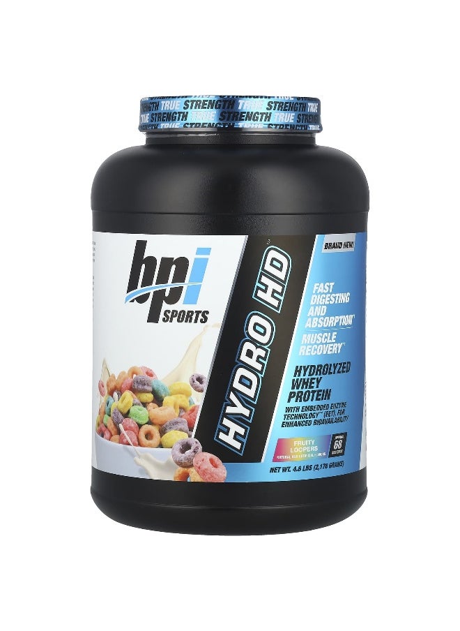 BPI Sports, Hydro HD™, Hydrolyzed Whey Protein, Fruity Loopers, 4.8 lbs (2,176 g)