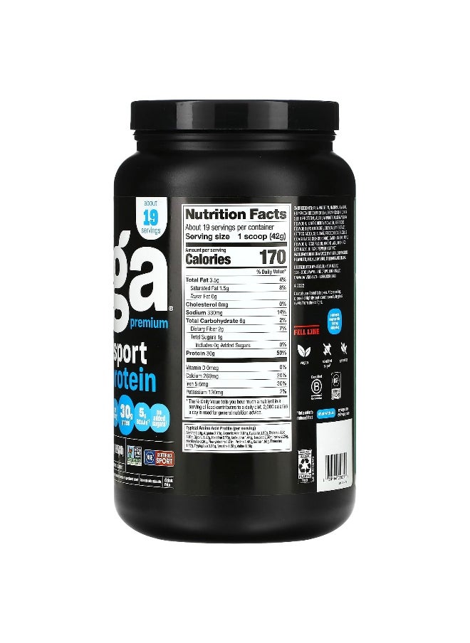 Vega, Sport, Plant-Based Premium Protein, Berry, 1 lb 12 oz  (801 g)