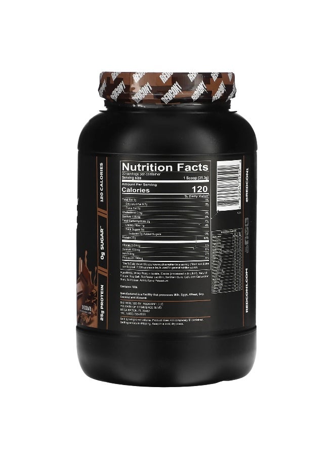Redcon1, Isotope, Protein Powder Drink Mix, Chocolate, 2.07 lbs (939 g)
