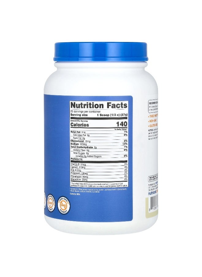 Nutricost, Whey Protein Isolate, Vanilla, 2 lb (907 g)