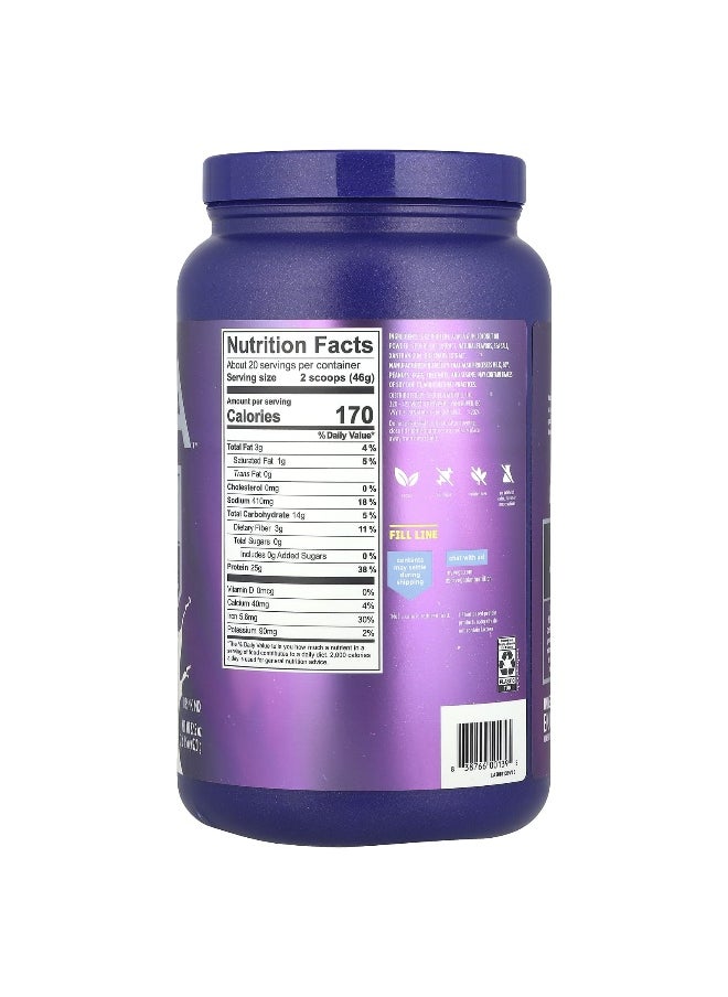 Vega, Essential Plant-Based Protein, Creamy Vanilla, 2 lb 0.5 oz (920 g)
