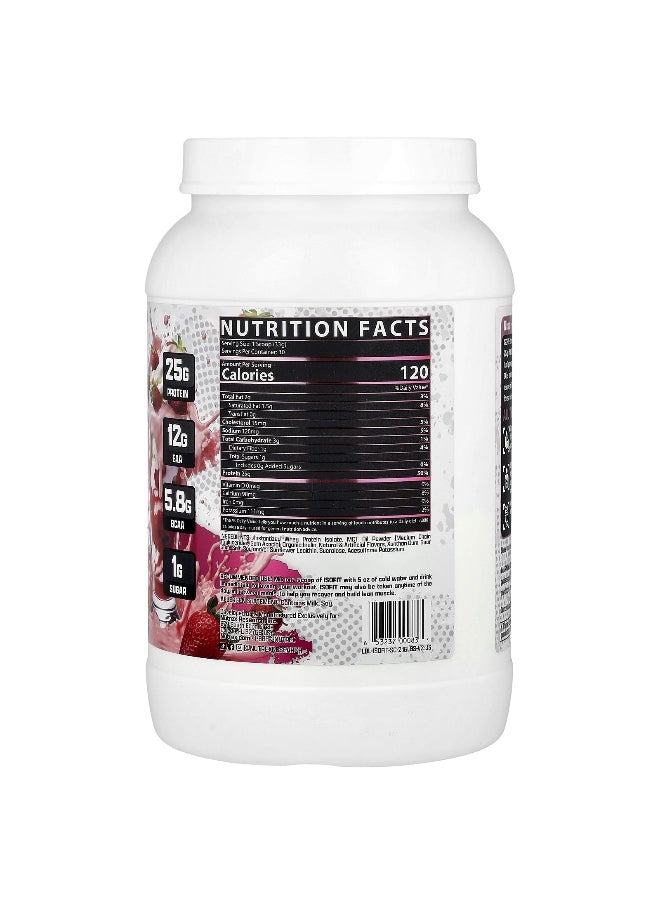 Nutrex Research, IsoFit® Protein, Strawberries & Cream, 2.16 lbs (978 g)