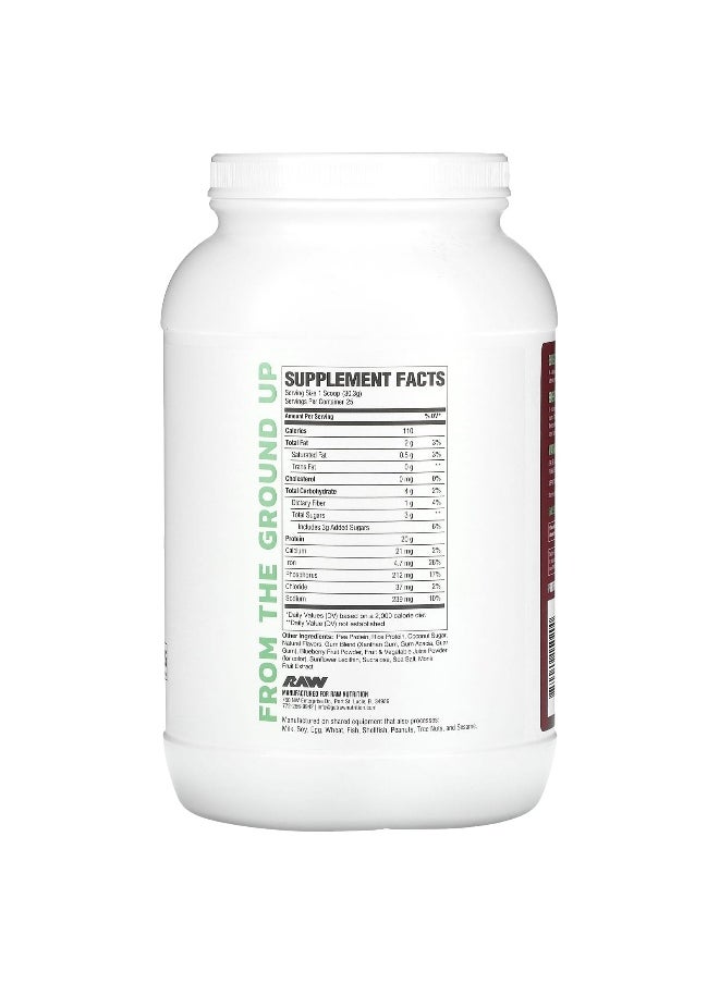 Raw Nutrition, Vegan Protein, Açaí Bowl, 1.67 lbs (757.5 g)