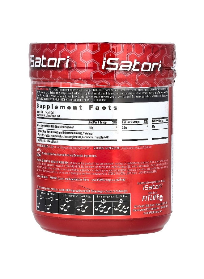 Isatori, Bio-Gro, Protein Synthesis Amplifier, Unflavored, 6.35 oz (180 g)
