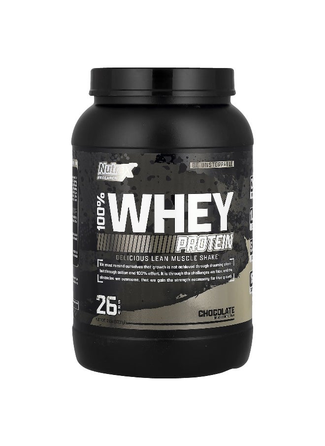 Nutrex Research, 100% Premium Whey Protein, Chocolate, 2 lbs (923 g )